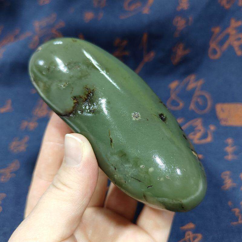 和田玉青玉籽料原石珠宝奇石