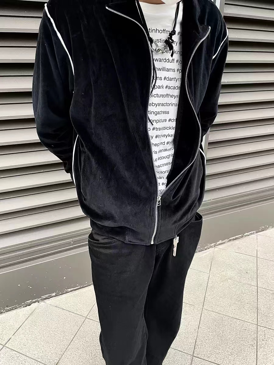 EMGR立领秋冬宽松高级感