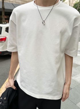 EMGR线上 优质高织新疆长绒棉重磅针织310g通勤凉感Cleanfit短袖