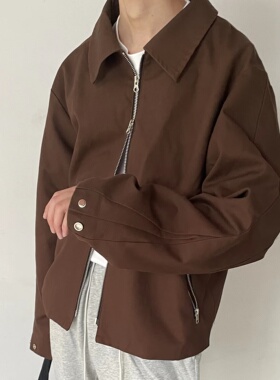 EMGR线上 MapleEpisode夹克YKK拉链廓形夹克高端重磅质感cleanFit