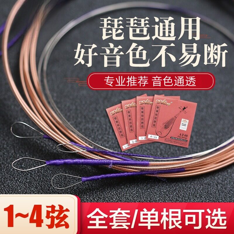 正丽丝琵琶琴弦钢丝专业弦弦/