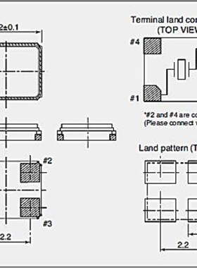 贴片无源晶振 原装 4脚 3225 13.081M 27.6MHZ 3.2*2.5mm 4P