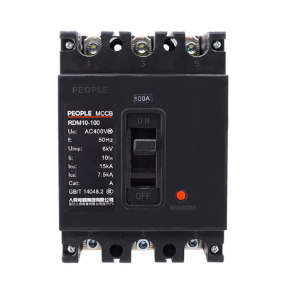 人民电器塑胶外壳式断路器RDM10-100 160 400 630/3300 SE-160