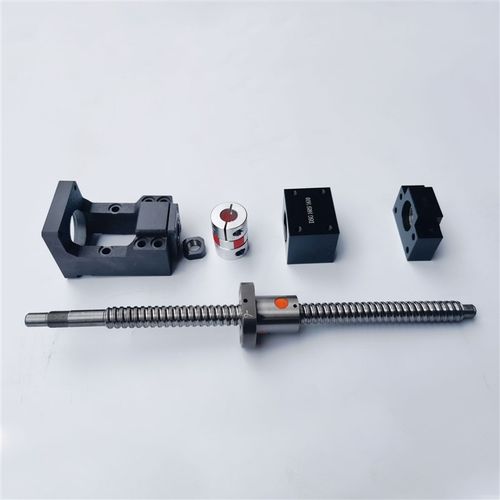 高精度滚珠丝杆丝杠升降滑台模组套装步进伺服电机一体轴承座 SFU