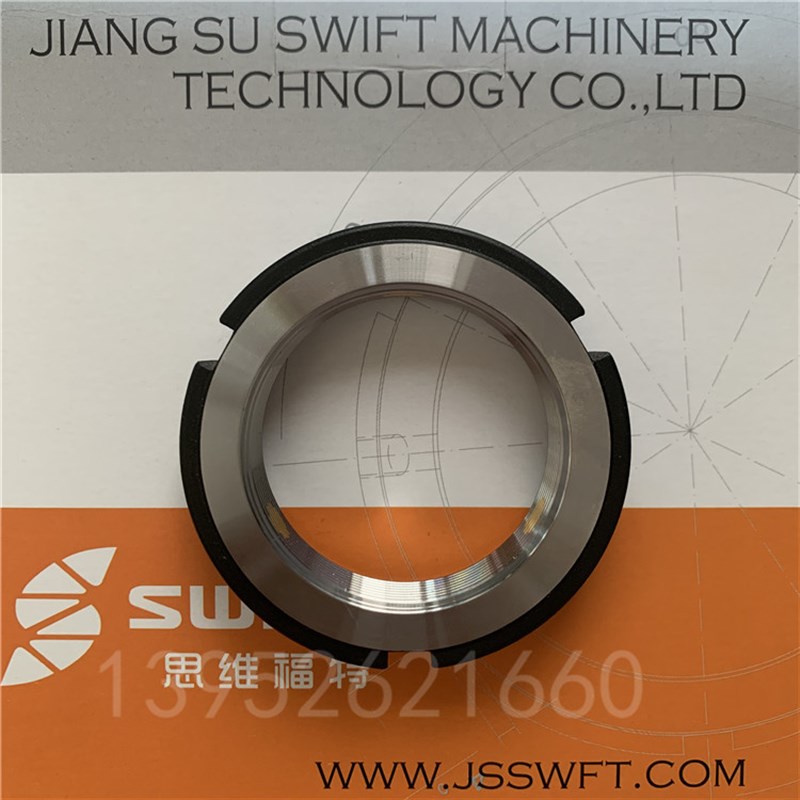 R型径向锁紧螺母M40x1.5斯维福特SWT/KR数控机床精密丝杆自锁止退