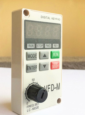 台达变频器VFD-M面板0.4kw-7.5kw 调速器LC-M02E LC-M2E 操作控制