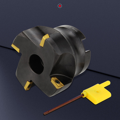 75度数控废角刀盘RAP横装面铣刀盘KAP400R 300r副角端面刀盘R0.8