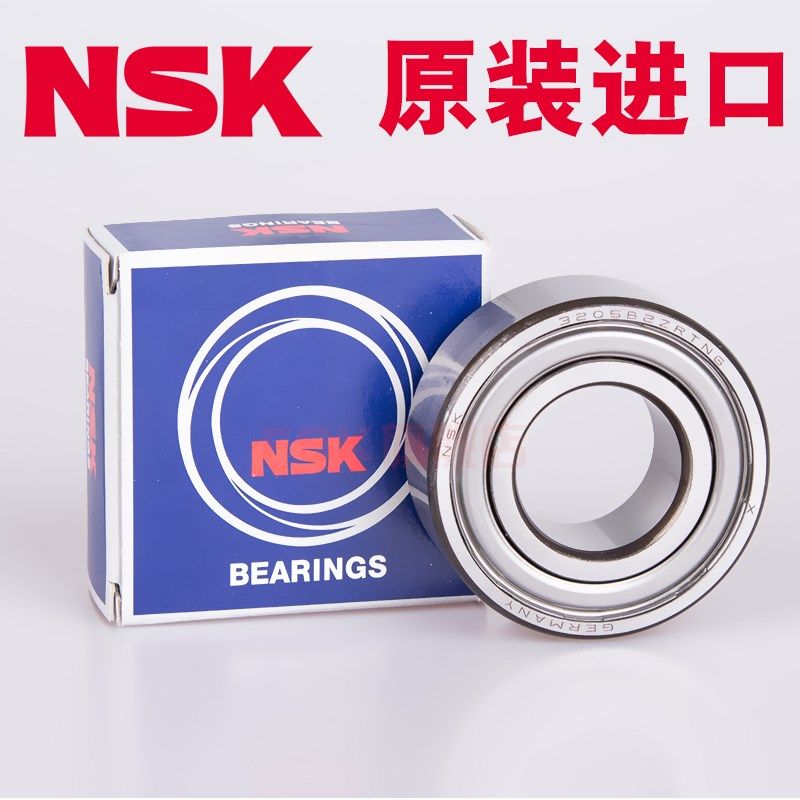 日本NSK进口3206 B 2ZR 2RSR TNG尺寸30*62*23.8双列角接触球轴承