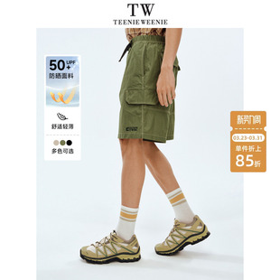 短裤 裤 2025年夏季 简约宽松户外防晒工装 新款 TeenieWeenie小熊男装