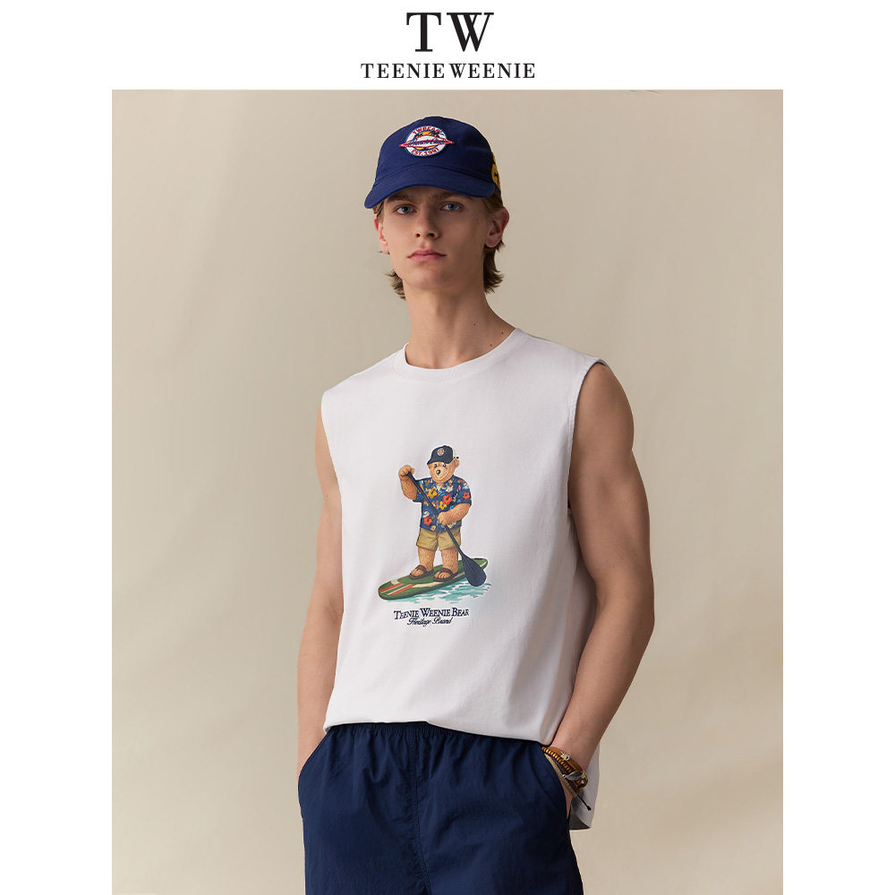 TeenieWeenie小熊男装无袖夏季