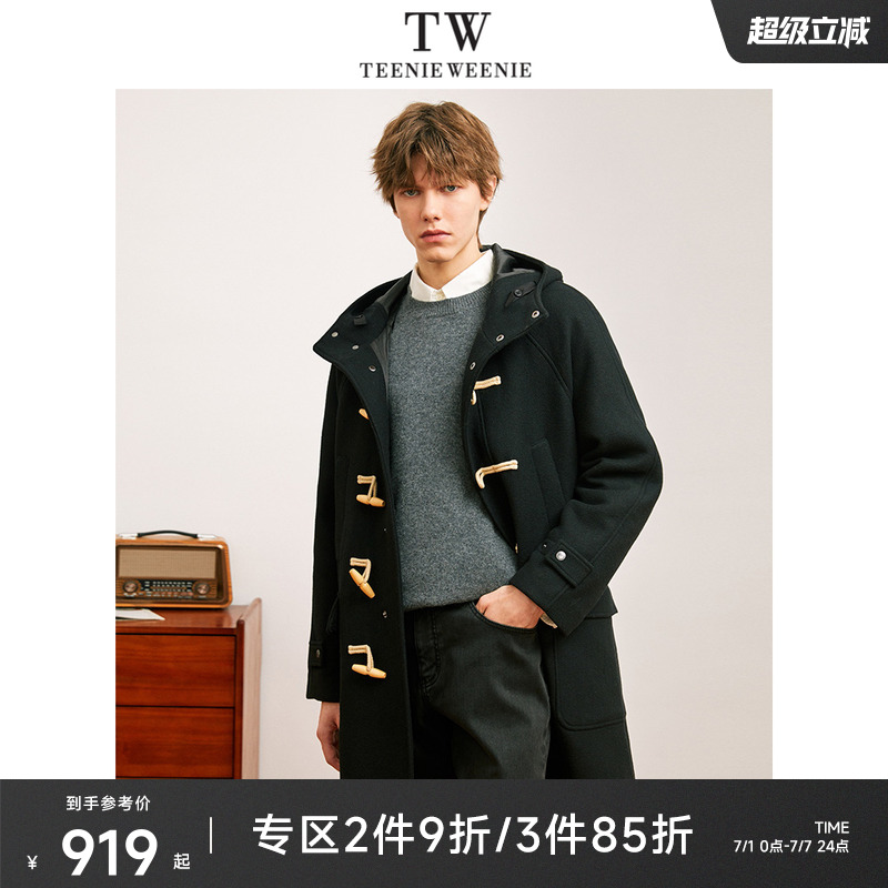 TeenieWeenie小熊男裝毛呢大衣