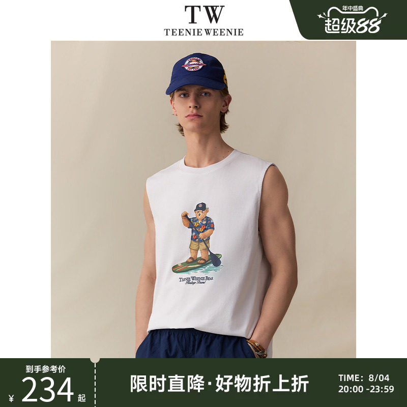 TeenieWeenie小熊男装无袖夏季