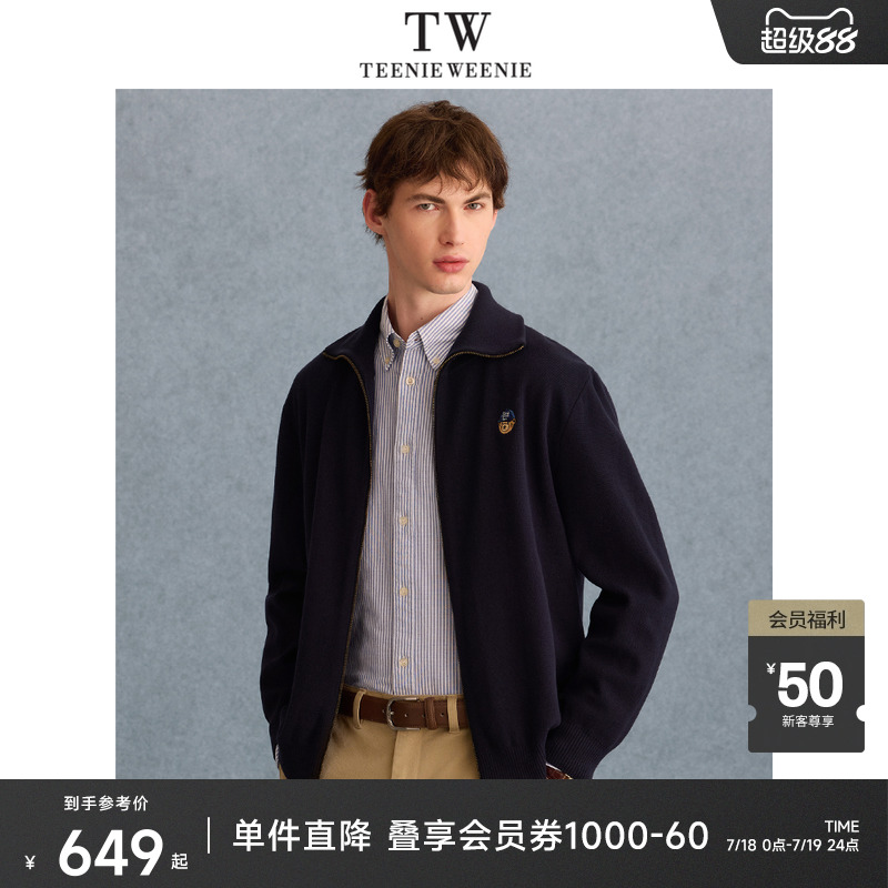 针织开衫TeenieWeenie小熊