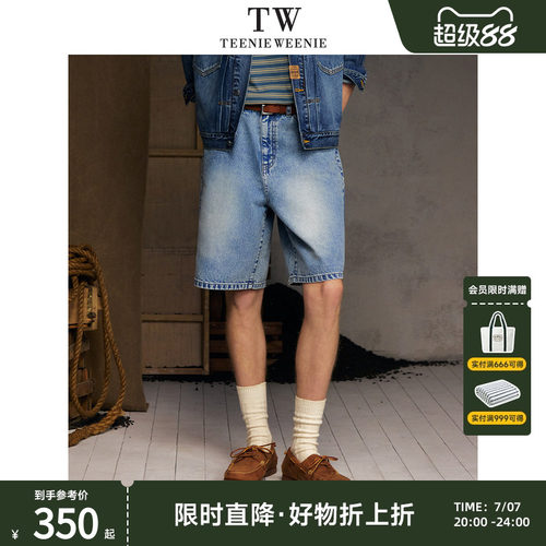 TeenieWeenie小熊男装牛仔短裤
