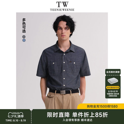 牛仔衬衫TeenieWeenie小熊