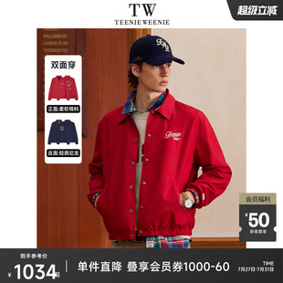 TeenieWeenie小熊男装 潮流活力休闲运动风夹克上衣 外套2025春新款