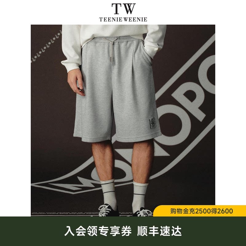 【TeenieWeenie x 大富翁联名】小熊男装2026年秋季宽松针织短裤