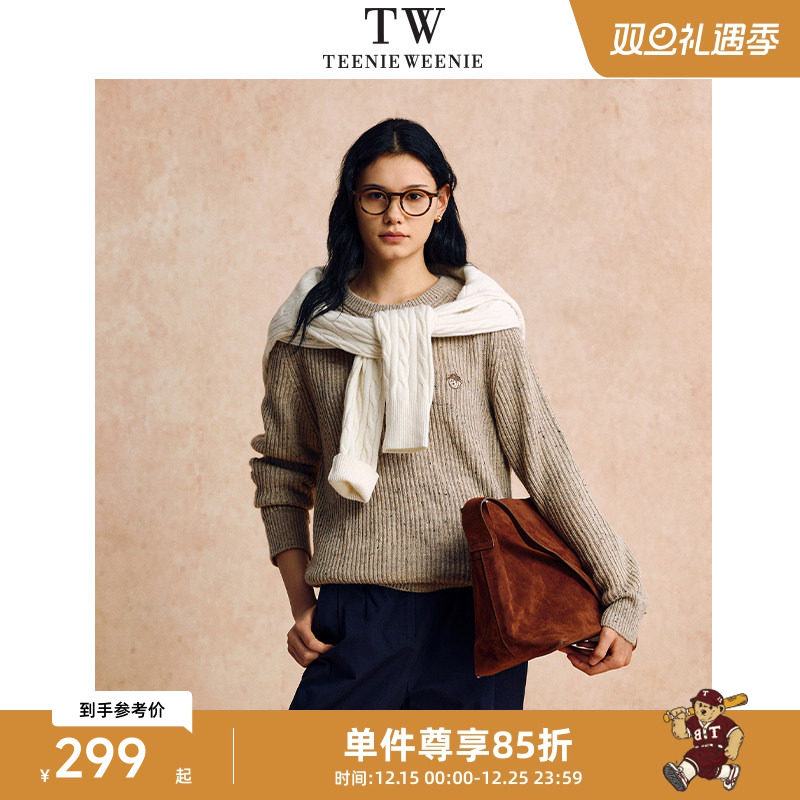 TeenieWeenie小熊男装上衣秋冬舒适毛衣