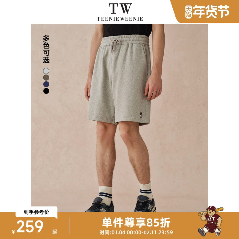 TeenieWeenie小熊男装纯棉休闲裤新款卫裤运动裤男士宽松美式裤子,男装,短裤,淘宝优惠券,粉丝福利购,淘宝优惠卷
