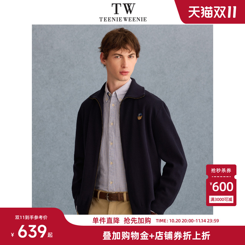 针织开衫TeenieWeenie小熊