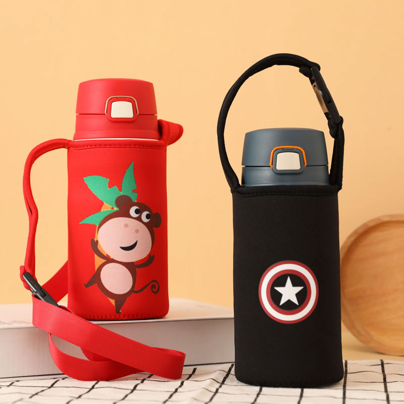 魔膳师大肚杯杯套 TSK2-500毫升保温杯专用防摔保护套手提斜跨款