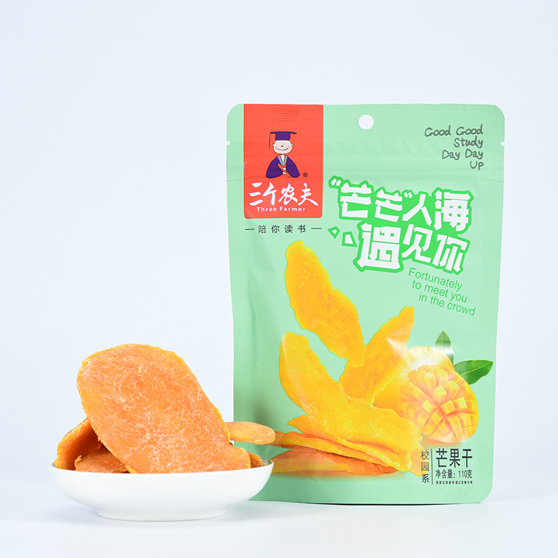 三个农夫芒果干110g/袋