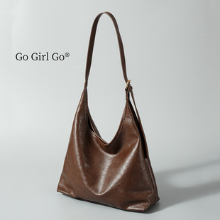 大容量慵懒风通勤包松弛感单肩包 星际天空托特包女款 Girl