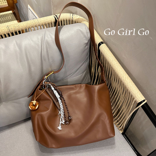 Go Girl Go®日系高级托特包2024新款有质感的大容量斜挎单肩包包