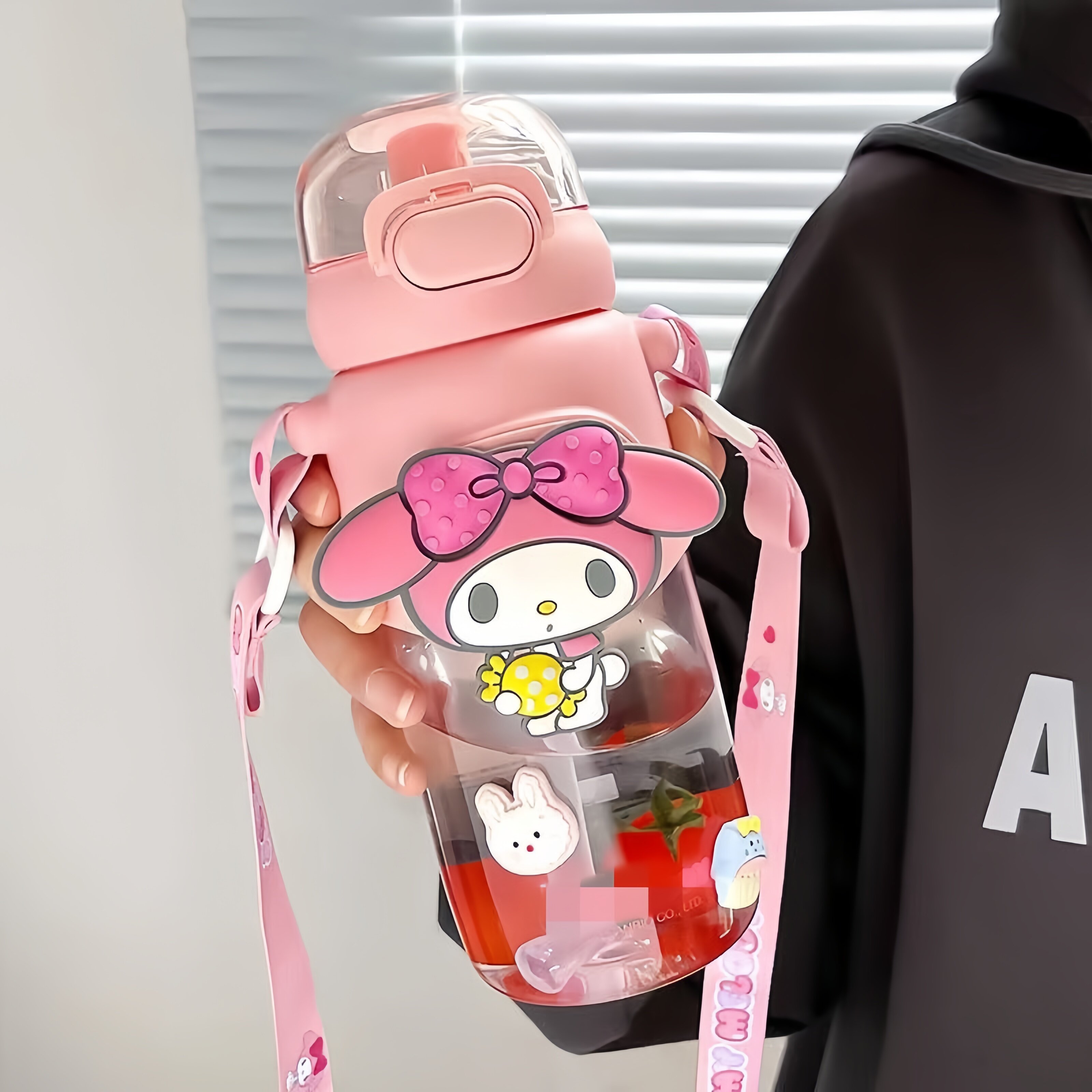美乐蒂水杯透明可爱女