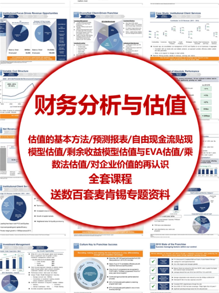 财务分析估值教程课程