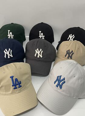 正品韩国MLB新款大LOGO刺绣标  男女情侣可调节鸭舌棒球帽子CP66