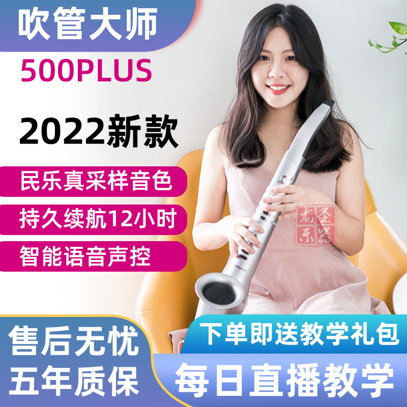 高档吹管大师2022新款500PLUS电吹管乐器初学者国产电子吹管电萨