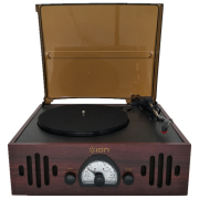 đầu đĩa than dual	 Máy ghi âm vinyl đa chức năng ION phòng khách máy ghi âm kiểu cũ 3 tốc độ âm thanh đài phát thanh châu Âu - Máy hát 	kim đầu đĩa than