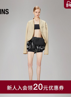 Rains 摇粒绒抓绒短款夹克外套百搭内搭简约秋冬女Durban/19520