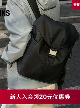 Rains 双肩背包电脑包书包旅行通勤出差轻便经典男女Valera/14840