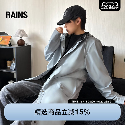 中长款夹克风衣外套防水面料