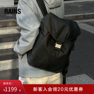 Rains 防水面料双肩背包电脑包书包旅行通勤出差轻便Valera/14840