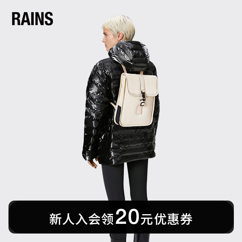 Rains通勤时尚背包双肩包