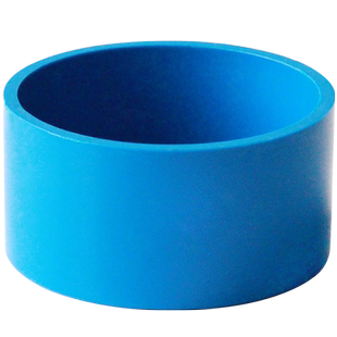 PVC堵帽 UPVC管帽堵头闷头闷盖盖帽管堵110 125 160 200 白蓝灰色