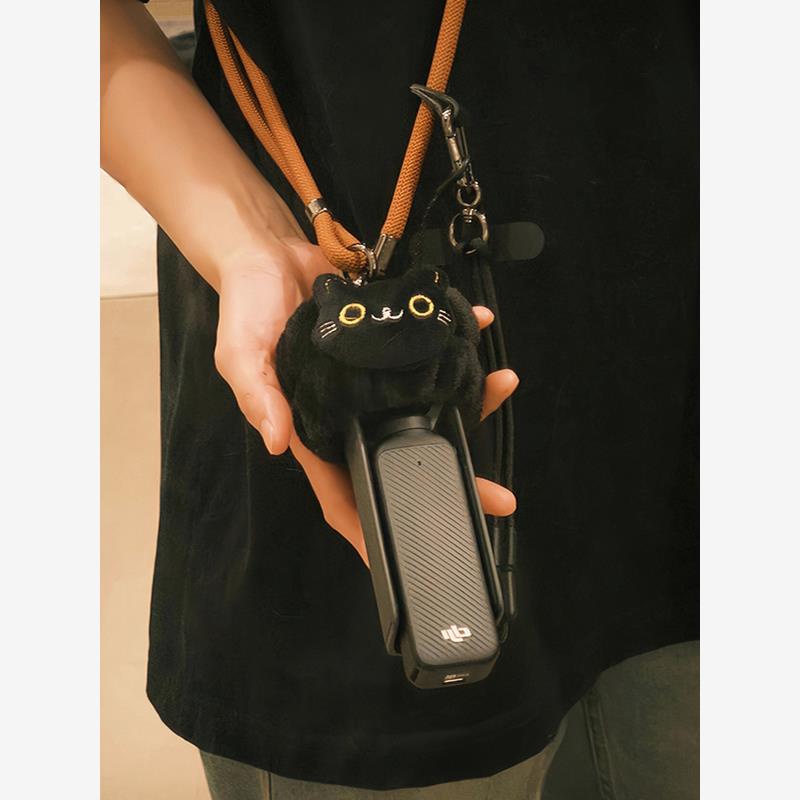 大疆pocket3挂绳斜跨可背长款挂脖相机保护壳防摔百搭收纳防丢绳