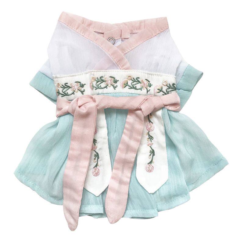 原创宠物汉服小型犬夏装
