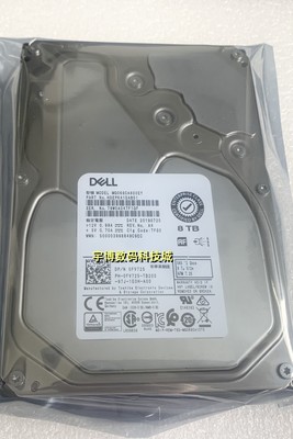 Dell 0FV725 MG06SCA800EY 8T 8TB SAS 7.2K 12Gb 3.5硬盘 R730