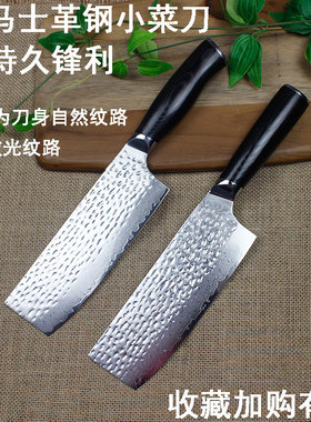 VG10大马士革钢西式菜刀轻快锋利片鱼片切水果蔬菜肉片女士小菜刀