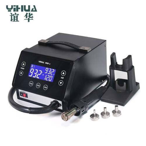 YIHUA谊华993DM智能触摸屏BGA返修台大功率拆焊台热风枪拆焊台