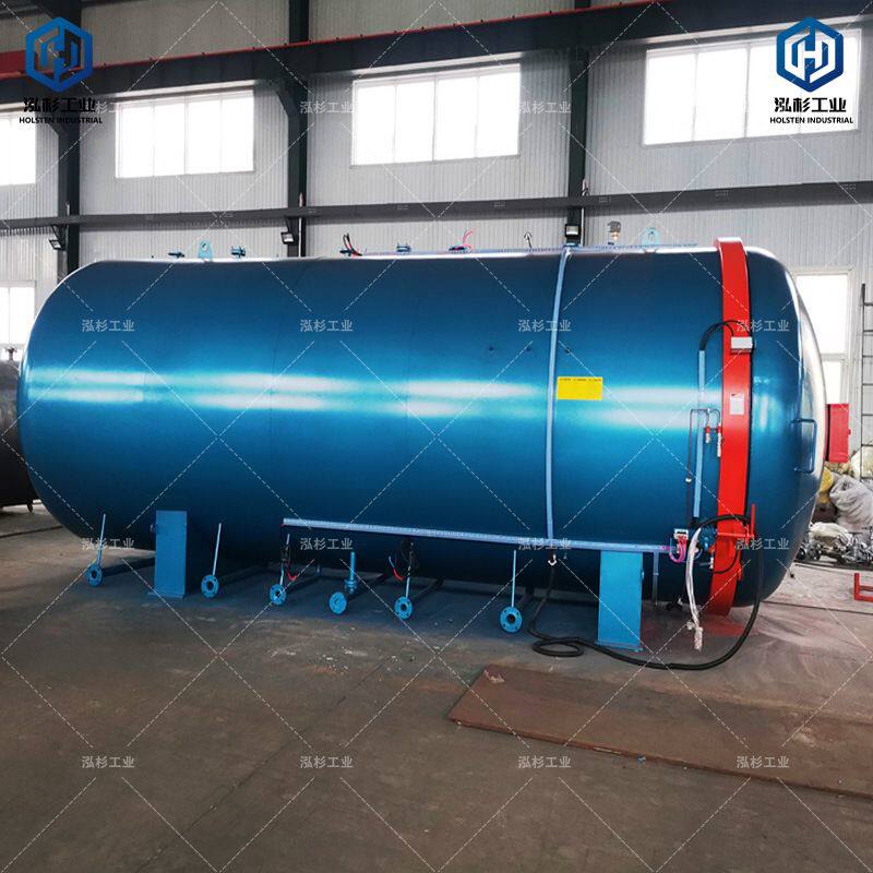 泓杉工业源头工厂智能控压橡胶轮胎翻新专用大型工业硫化罐流水线