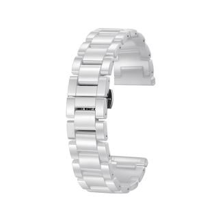 适用OMEGA SWATCH斯沃琪欧米茄联名手表带男女陶瓷超霸行星表链