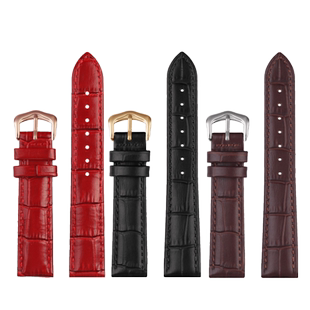 优亨适用Cartier卡地亚Santos-Dumont山度士杜蒙情侣男女真皮表带