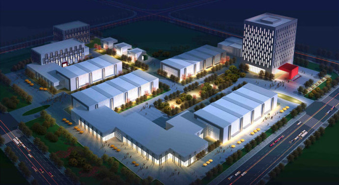 夜景效果图 小区亮化社区房地产亮化建筑亮化楼体亮化