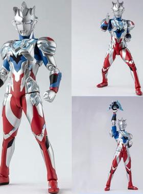 奥特的手办多关节超可动泽塔阿尔法装甲人偶布莱泽SHF模型玩具男