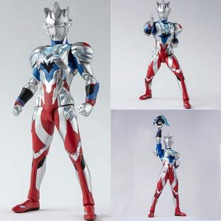 奥特的手办多关节超可动泽塔阿尔法装甲人偶布莱泽SHF模型玩具男